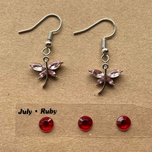 DRAGONFLY EARRINGS - Picture 8 of 16